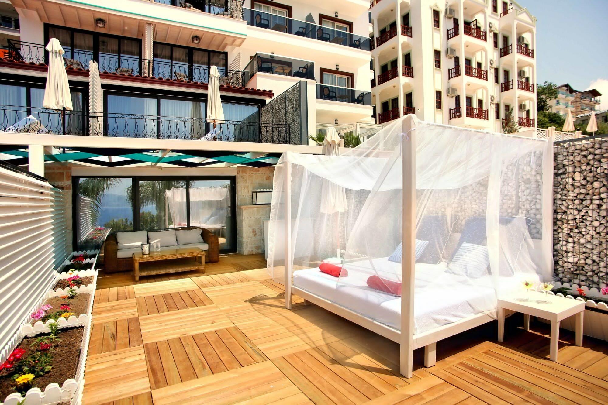 Nur Beach Hotel Kaş Exteriér fotografie
