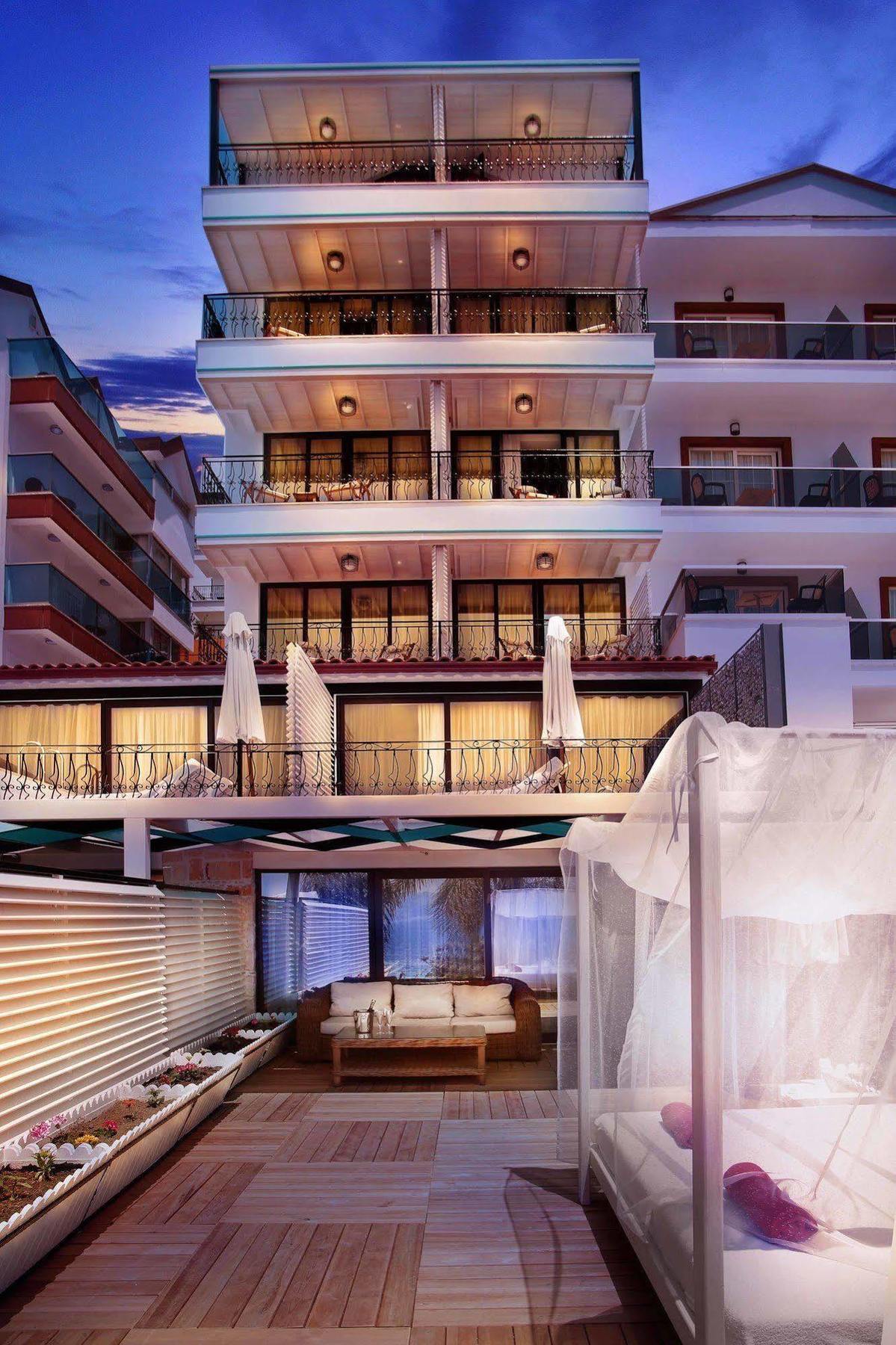 Nur Beach Hotel Kaş Exteriér fotografie